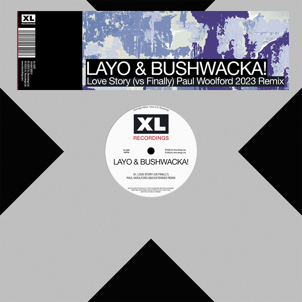 LAYO & BUSHWACKA! - Love Story (VS Finally) [Paul Woolford 2023 Remix] - 12" - Vinyl