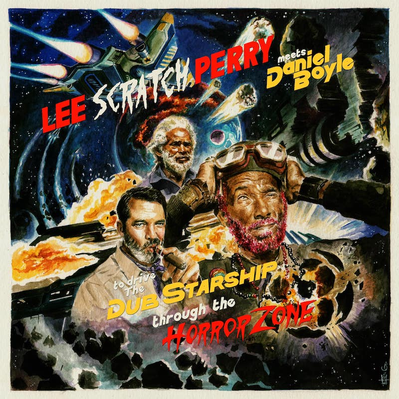 LEE SCRATCH PERRY MEETS DANIEL BOYLE  - To Drive The Dub Starship Through The Horror Zone - LP Crystal Clear Vinyl [RSD2020-AUG29]