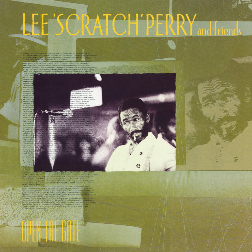LEE 'SCRATCH' PERRY AND FRIENDS - Open The Gate - 3LP - 180g Orange Vinyl