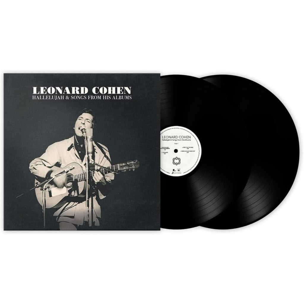 LEONARD COHEN - Hallelujah And Songs From His Albums - 2LP - Black Vinyl
