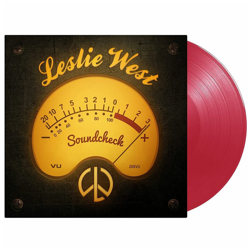 LESLIE WEST - Soundcheck (2022 Reissue) - LP - Transparent Red Vinyl