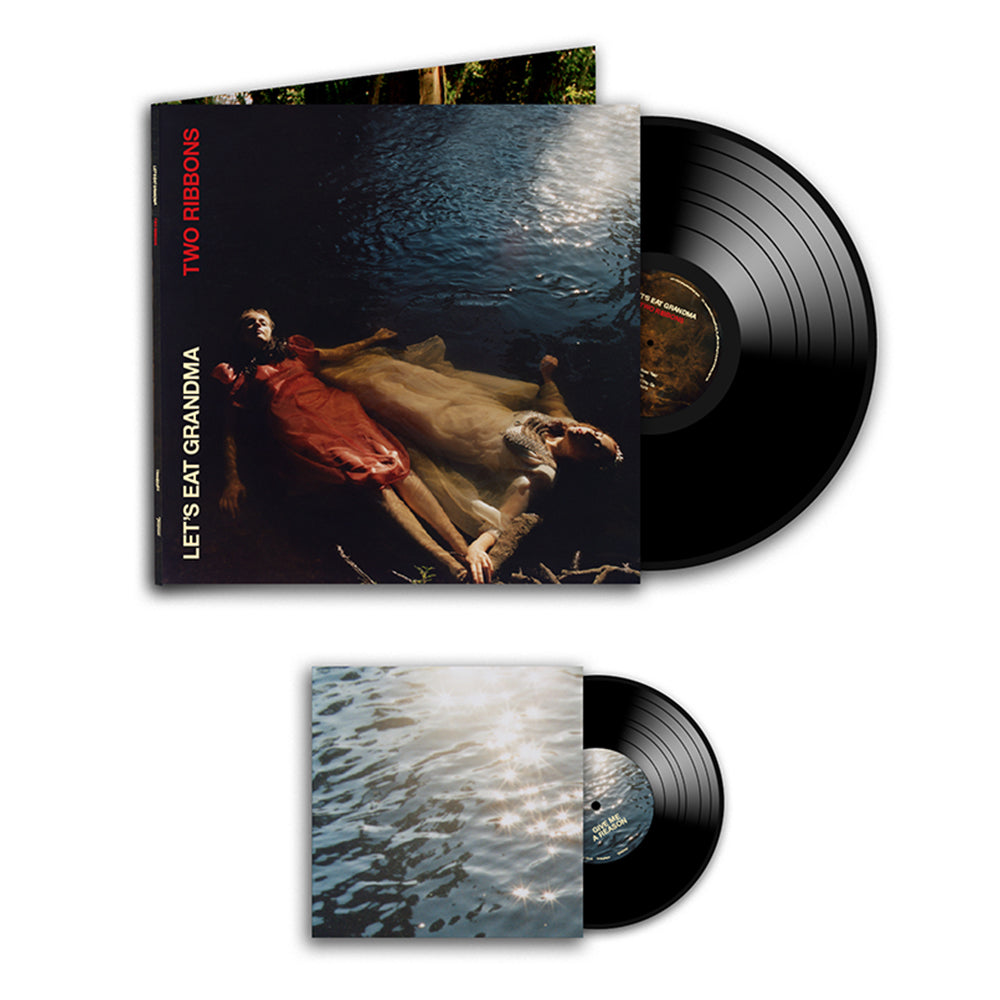 LET'S EAT GRANDMA - Two Ribbons (Deluxe Ed.) - LP + Bonus 7" - Vinyl
