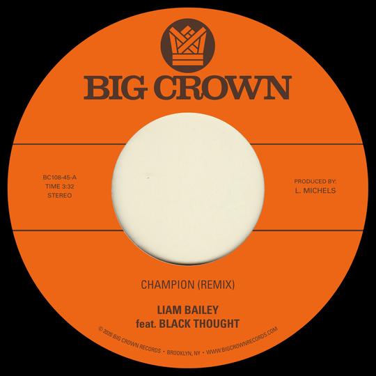 LIAM BAILEY - Champion (Remix) feat. Black Thought / Ugly Truth (Remix) feat. Lee "Scratch" Perry - 7" - Vinyl