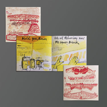 LIARS - Drum’s Not Dead (2022 Reissue) - LP - Recycled Colour Vinyl