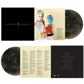 LIGHTNING DUST - Nostalgia Killer - LP - Cosmic Amber (Marbled / Smoke Effect) Vinyl [JUN 9]