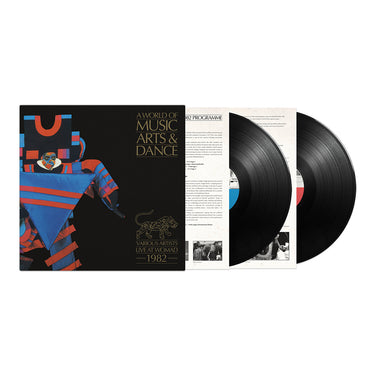 VARIOUS - Live at WOMAD 1982 (40th Anniversary) - 2LP + Poster - Gatefold Black Vinyl