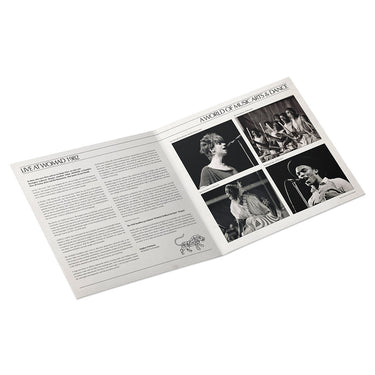 VARIOUS - Live at WOMAD 1982 (40th Anniversary) - 2LP + Poster - Gatefold Black Vinyl