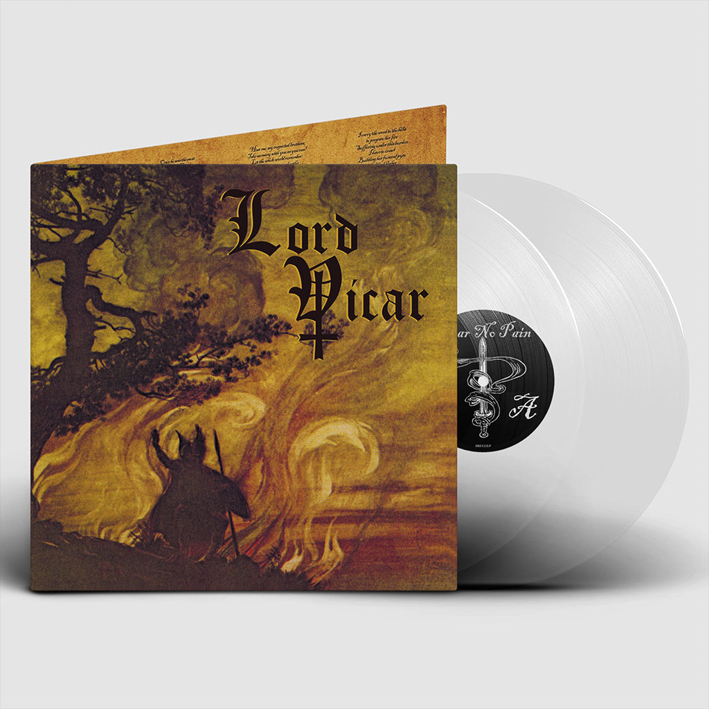LORD VICAR - Fear No Pain (Repress) - 2LP - Clear Vinyl