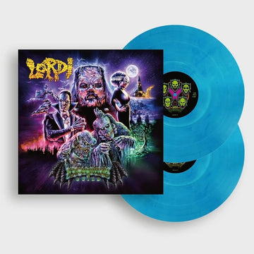 LORDI - Screem Writers Guild - 2LP - Gatefold Transparent Blue Marbled Vinyl