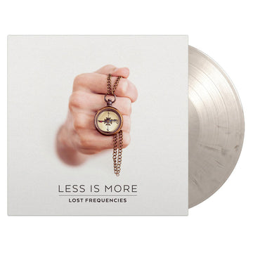 LOST FREQUENCIES - Less Is More (2023 Reissue w/ 2 Stickers) - 2LP - Gatefold 180g White & Black Marbled Vinyl