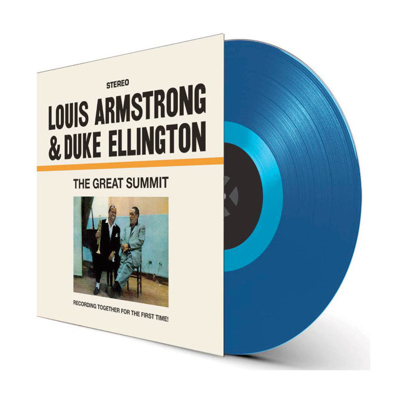 LOUIS ARMSTRONG & DUKE ELLINGTON - The Great Summit (+ Bonus Track) - LP - 180g Blue Vinyl