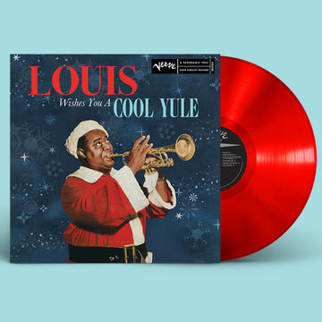 LOUIS ARMSTRONG - Louis Wishes You a Cool Yule - LP - Red Vinyl
