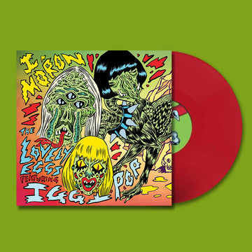 THE LOVELY EGGS FEAT. IGGY POP - I Moron (2022 Repress) - 7" - Red Vinyl