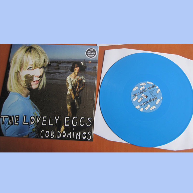 THE LOVELY EGGS - Cob Dominos (2022 Repress) - LP - Blue Vinyl