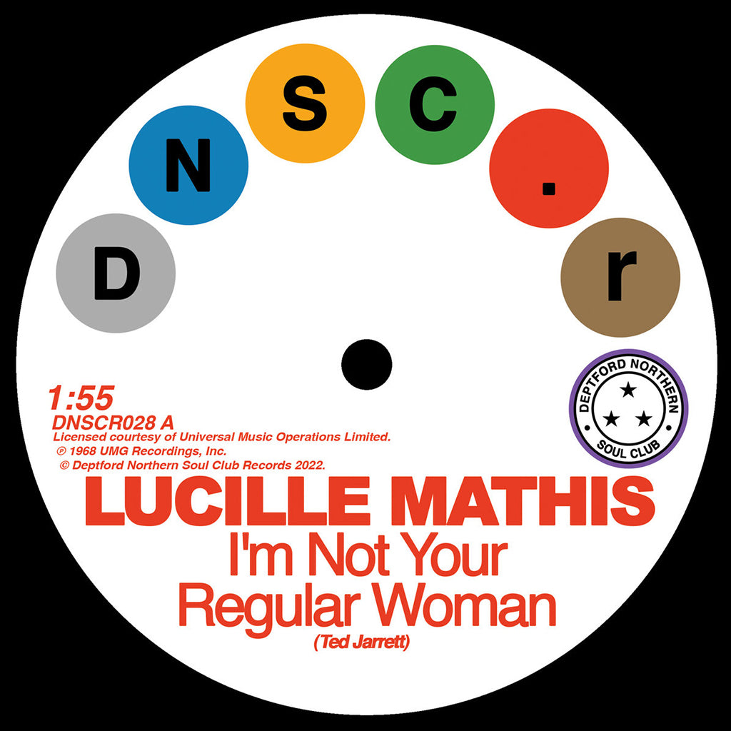 LUCILLE MATHIS & HOLLY ST. JAMES - I’m Not Your Regular Woman / That’s Not Love - 7" - Vinyl [MAY 27]