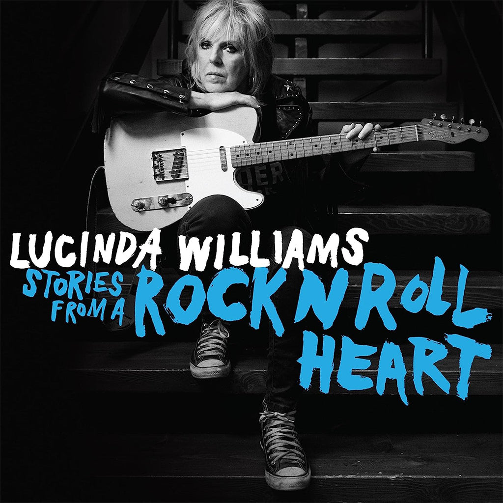 LUCINDA WILLIAMS - Stories From A Rock N Roll Heart - LP - Cobalt Blue Vinyl
