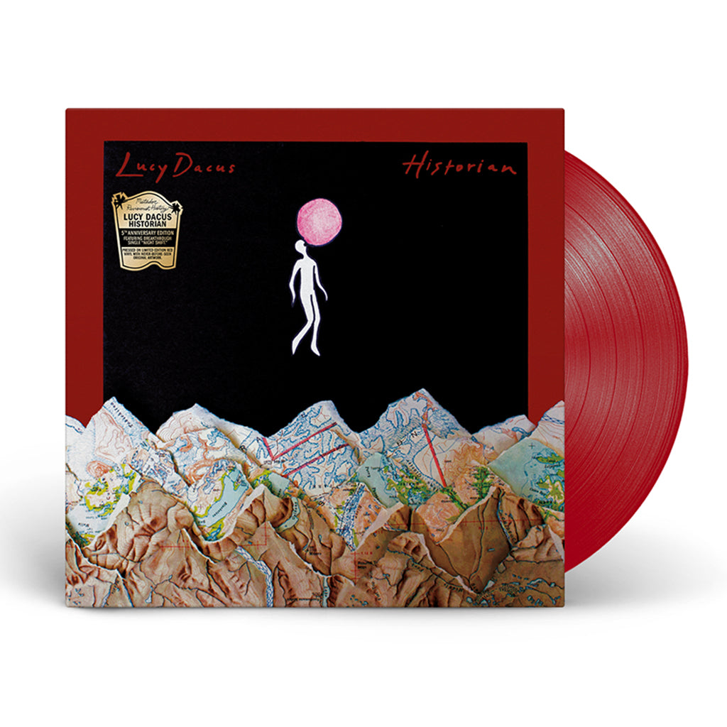 LUCY DACUS - Historian - 5th Anniversary Edition (w/ Alternative Artwork) - LP - Opaque Red Vinyl