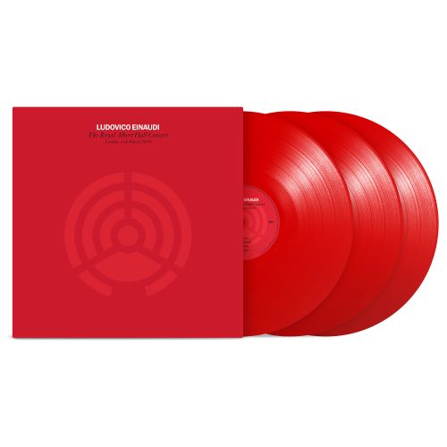 LUDOVICO EINAUDI - Live At The Royal Albert Hall - 3 LP - Red Vinyl  [RSD 2024]