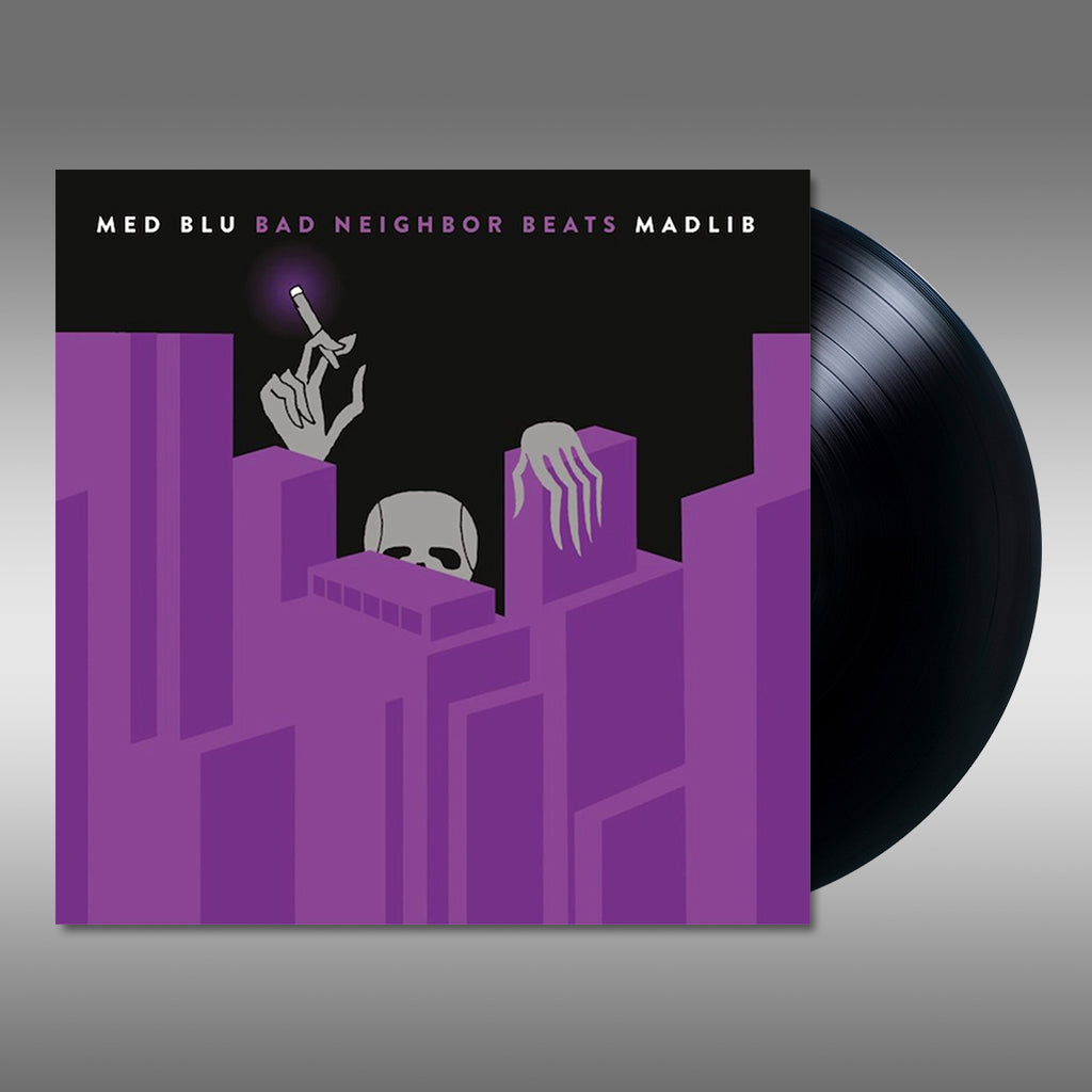 MED, BLU, MADLIB - Bad Neighbor Beats - Special Edition Instrumentals (Remastered w/ 2 Bonus Tracks) - LP - 180g Vinyl