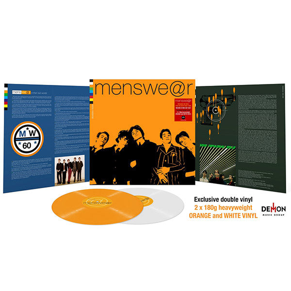 MENSWEAR - Extra Material - 2LP - 180g Orange & White Vinyl [RSD2021-JUN12]