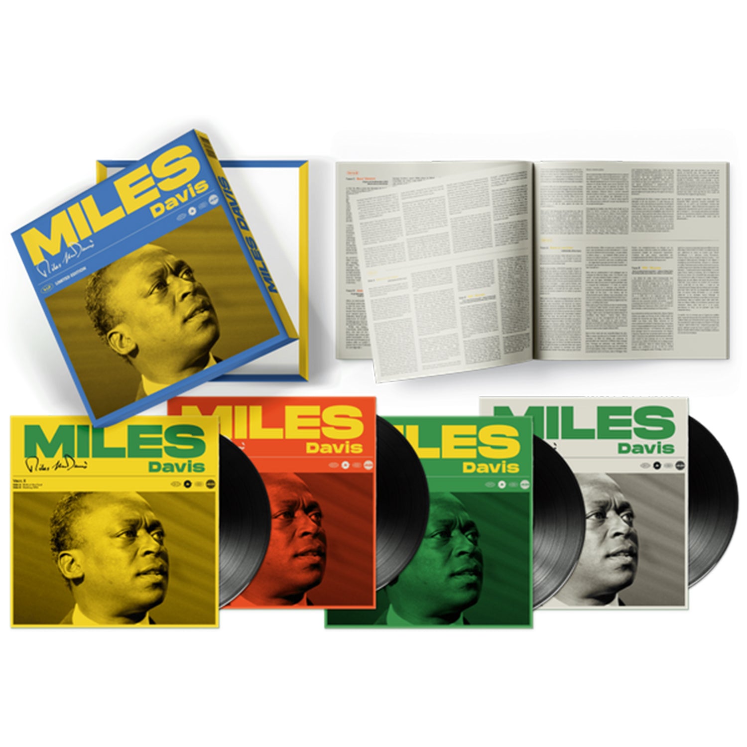 MILES DAVIS - Monuments - 4LP - Limited 180g Vinyl Boxset