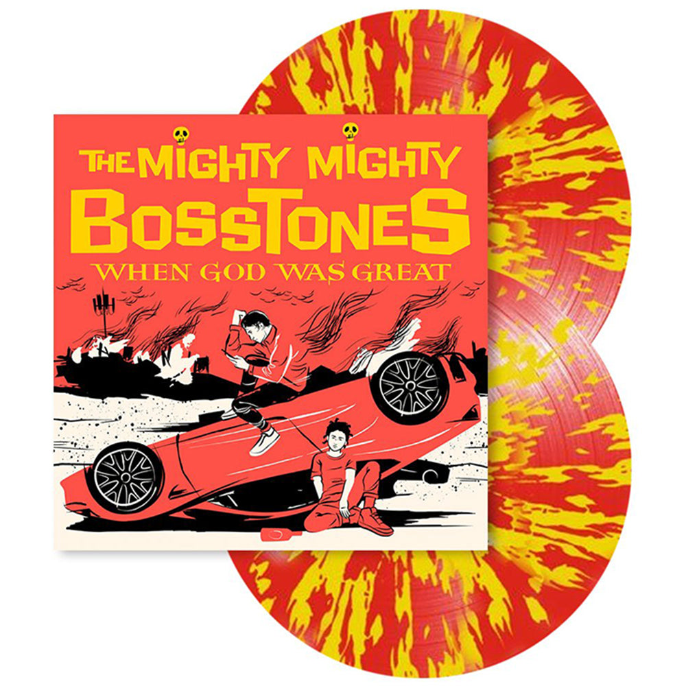 THE MIGHTY MIGHTY BOSSTONES - When God Was Great - 2LP - Limited Red / Yellow Splatter Vinyl