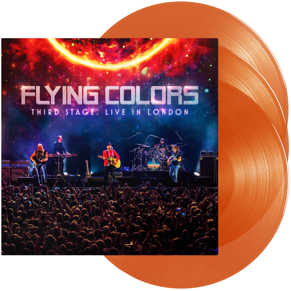 FLYING COLORS – Third Stage: Live In London – 3LP – Limited Orange Vinyl