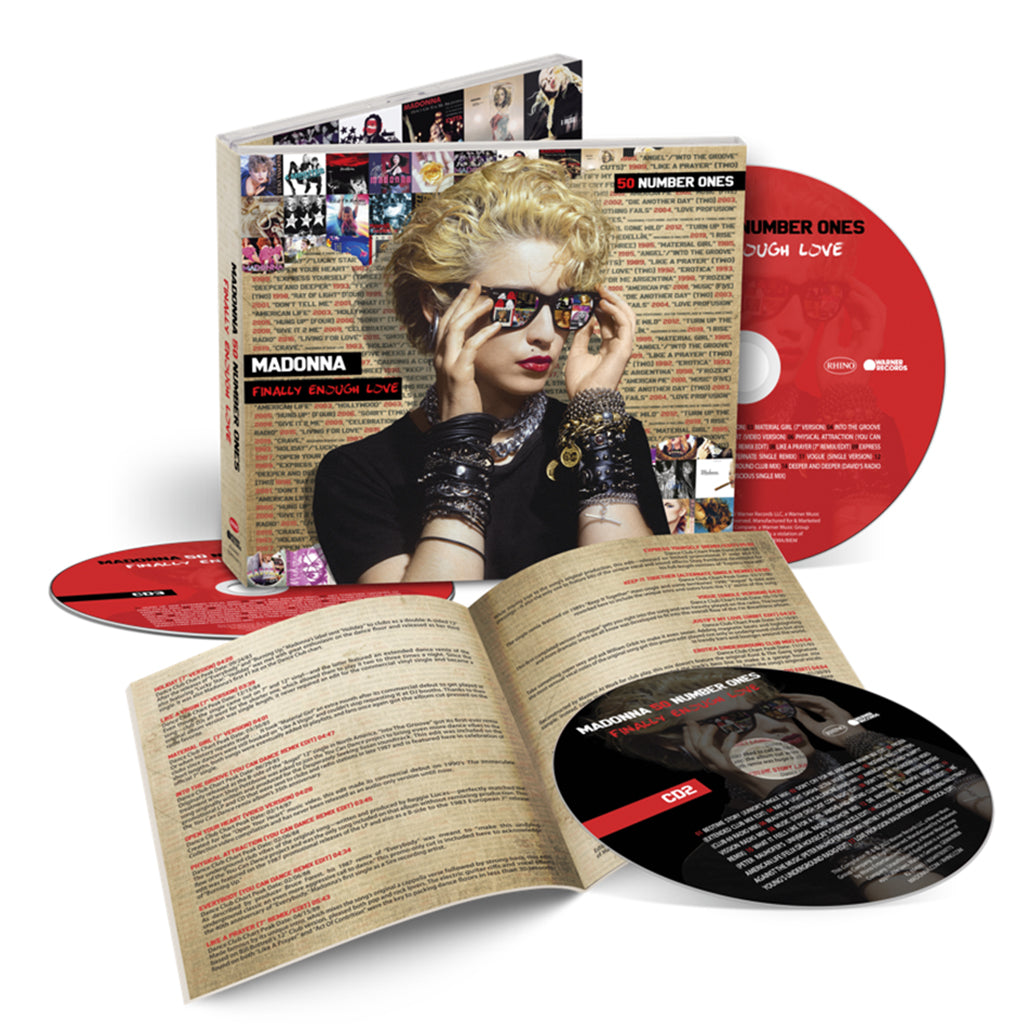MADONNA - Finally Enough Love - 50 Number Ones (Remixes) - 3CD - Deluxe Edition