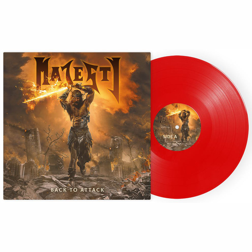 MAJESTY - Back To Attack - LP - Red Vinyl [APR 28]