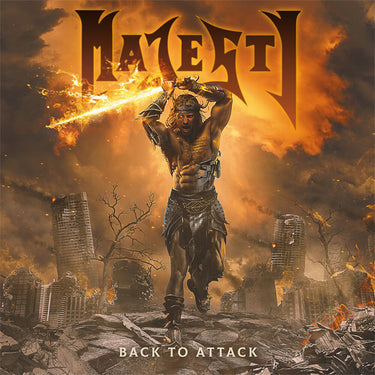 MAJESTY - Back To Attack - LP - Red Vinyl [APR 28]