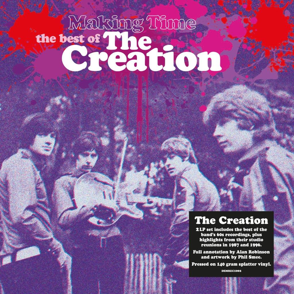 THE CREATION - Making Time: The Best Of The Creation - 2LP - Splatter Vinyl