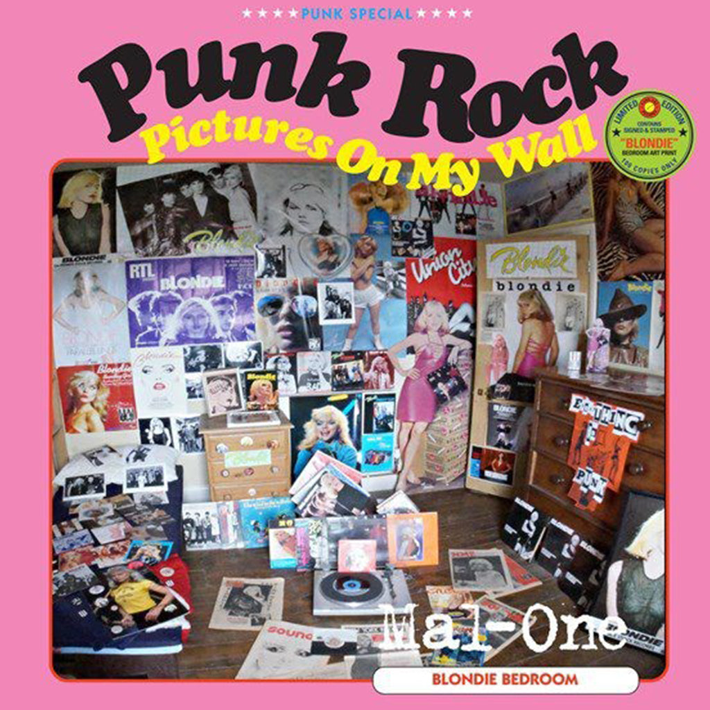MAL-ONE - Punk Rock Pictures On My Wall (w/ Signed Numbered Print) - 12" - Vinyl [RSD23]