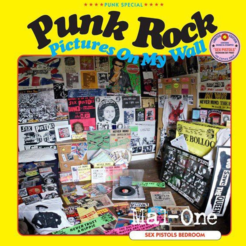 MAL-ONE - Punk Rock Pictures On My Wall (w/ Signed Numbered Print) - 12" - Vinyl [RSD23]