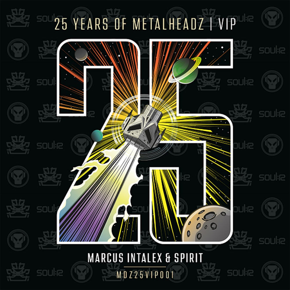 MARCUS INTALEX AND SPIRIT - Crackdown (25 Years Of Metalheadz Repress) - 12" (Etched Side B) - Vinyl