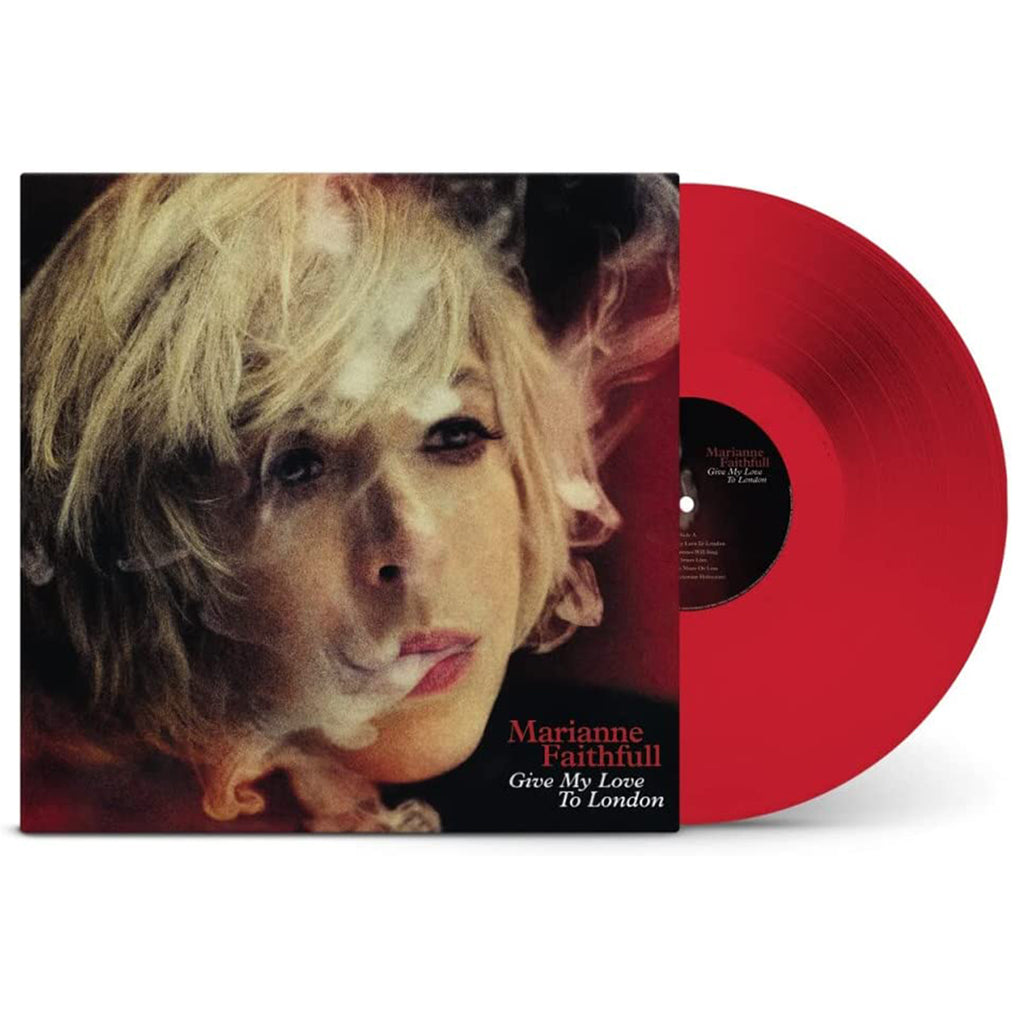 MARIANNE FAITHFULL - Give My Love To London (2023 Reissue) - LP - Gatefold 180g Red Vinyl [JUN 30]
