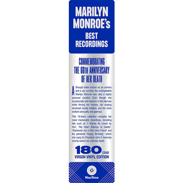 MARILYN MONROE - The Very Best Of Marilyn Monroe - LP - 180g Vinyl [MAR 10]