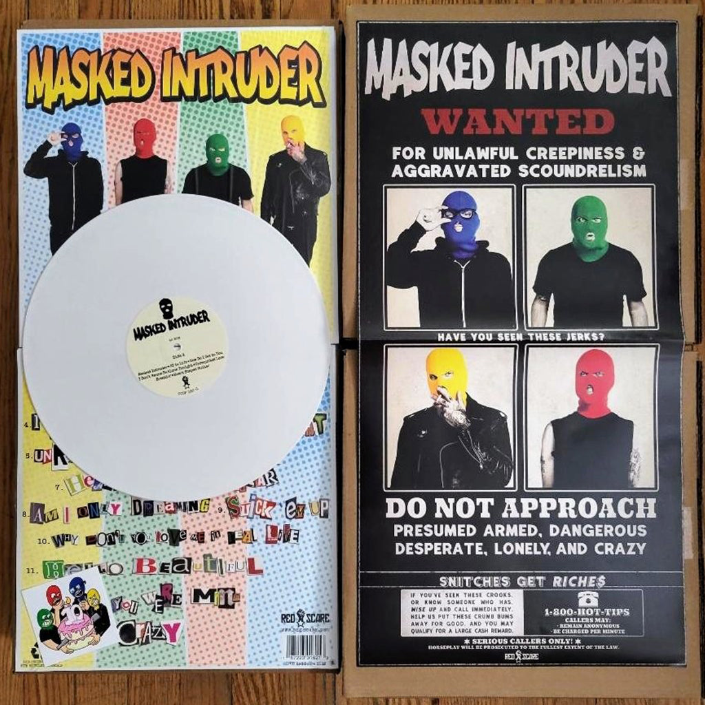 MASKED INTRUDER - Masked Intruder - 10 Year Anniversary Edition [Black Friday 2022] - LP - White Vinyl [NOV 25]