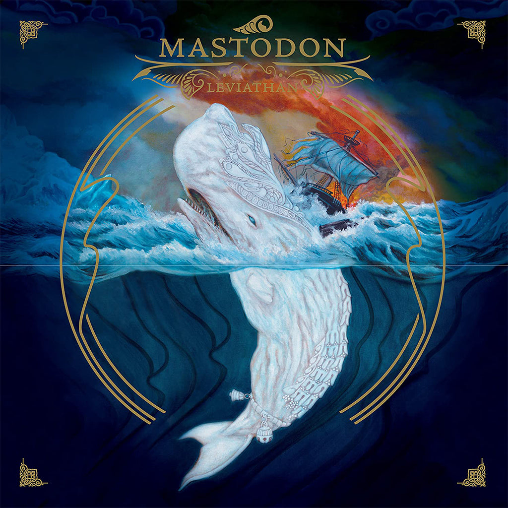 MASTODON - Leviathan (2023 Reissue) - LP - Gatefold Opaque Blue Vinyl