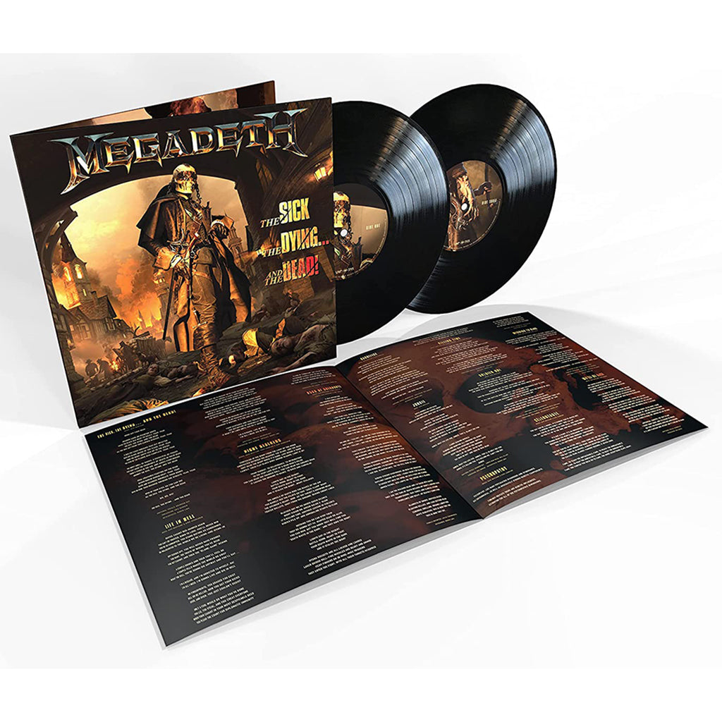 MEGADETH - The Sick, The Dying… and The Dead - 2LP - Gatefold Vinyl