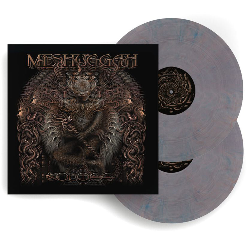 MESHUGGAH - Koloss (2023 Reissue) - 2LP - Clear & Red Trans w/ Blue Marble Vinyl