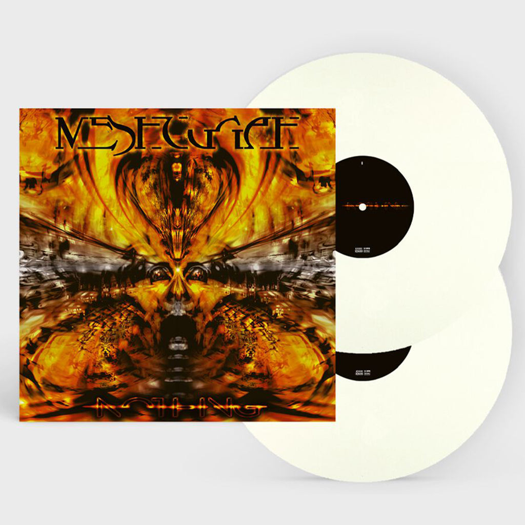 MESHUGGAH - Nothing (2022 Reissue) - 2LP - Gatefold White Vinyl