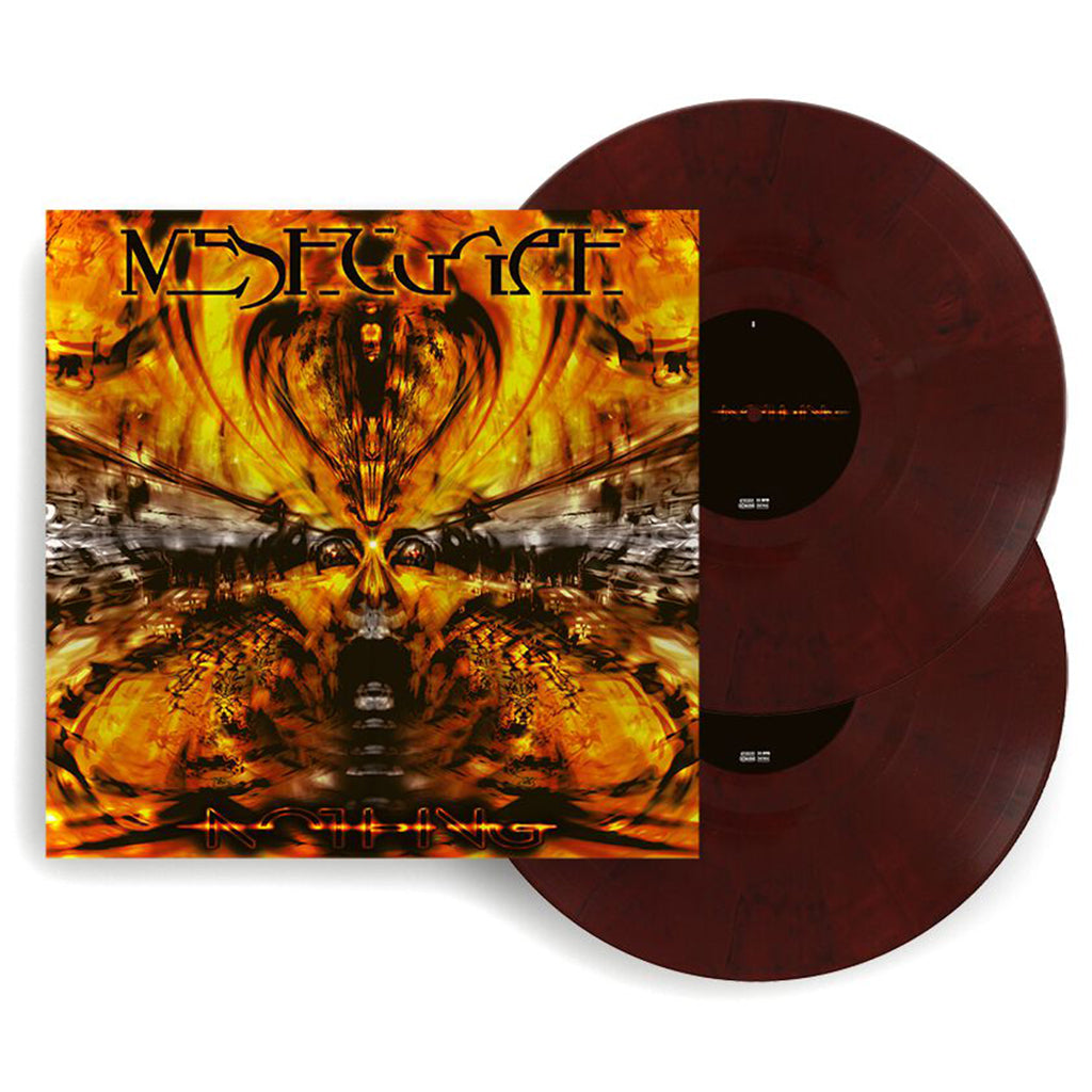 MESHUGGAH - Nothing (2023 Reissue) - 2LP - Opaque Red & Black Vinyl