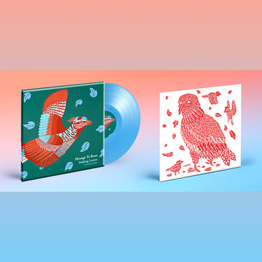 MESSAGE TO BEARS - Folding Leaves (10th Anniversary Edition) - LP - 180g Blue Vinyl