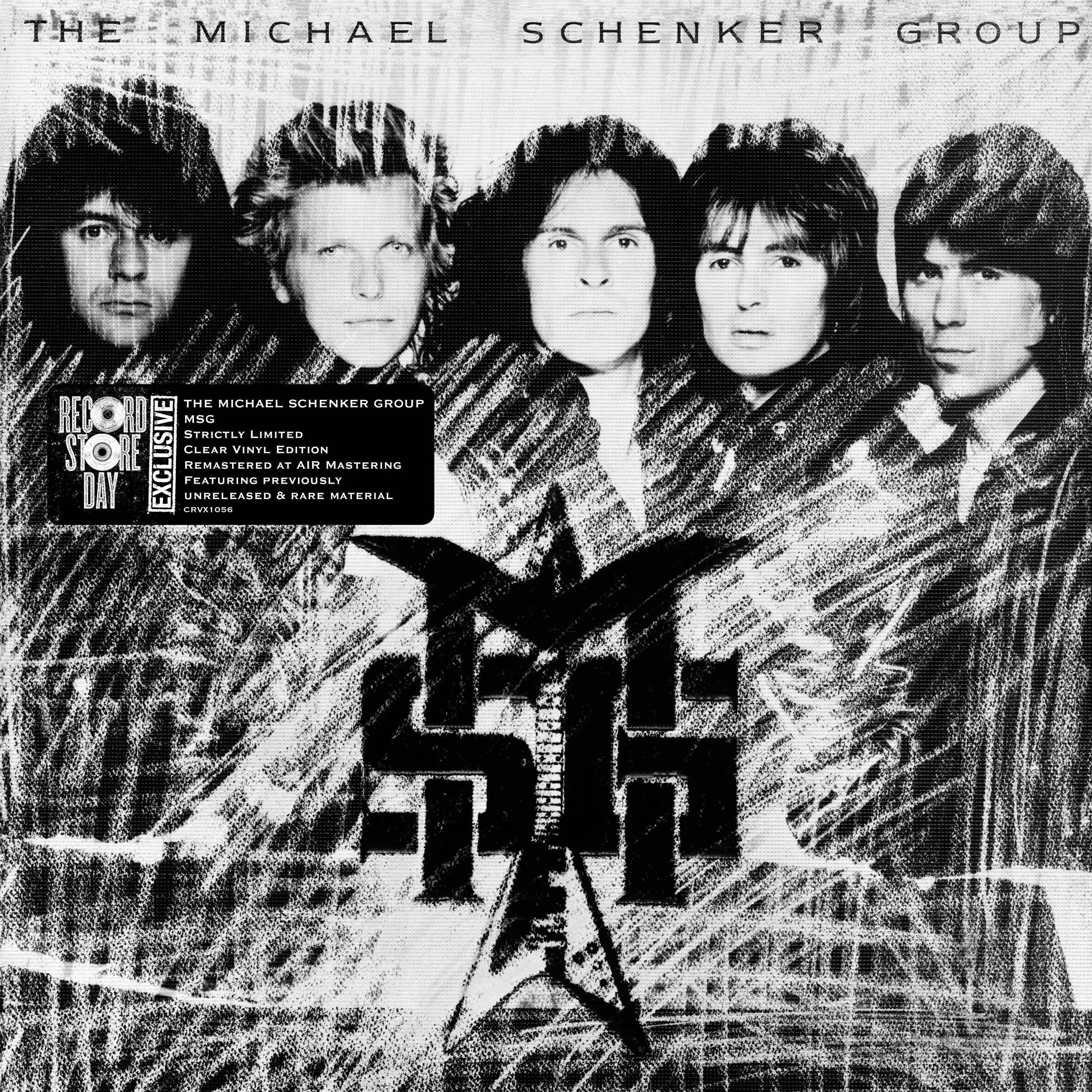 MICHAEL SCHENKER GROUP - MSG (Expanded Edition) - 1 LP - 180g Clear Vinyl  [RSD 2024]