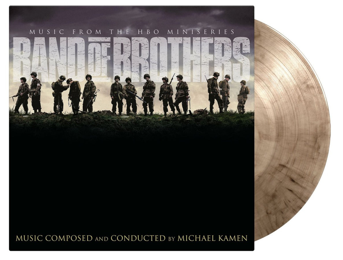 MICHAEL KAMEN - Band Of Brothers (Music From The HBO Series OST) - 2LP [w/ Full Size Poster] - Deluxe Gatefold 180g Smoke Coloured Vinyl