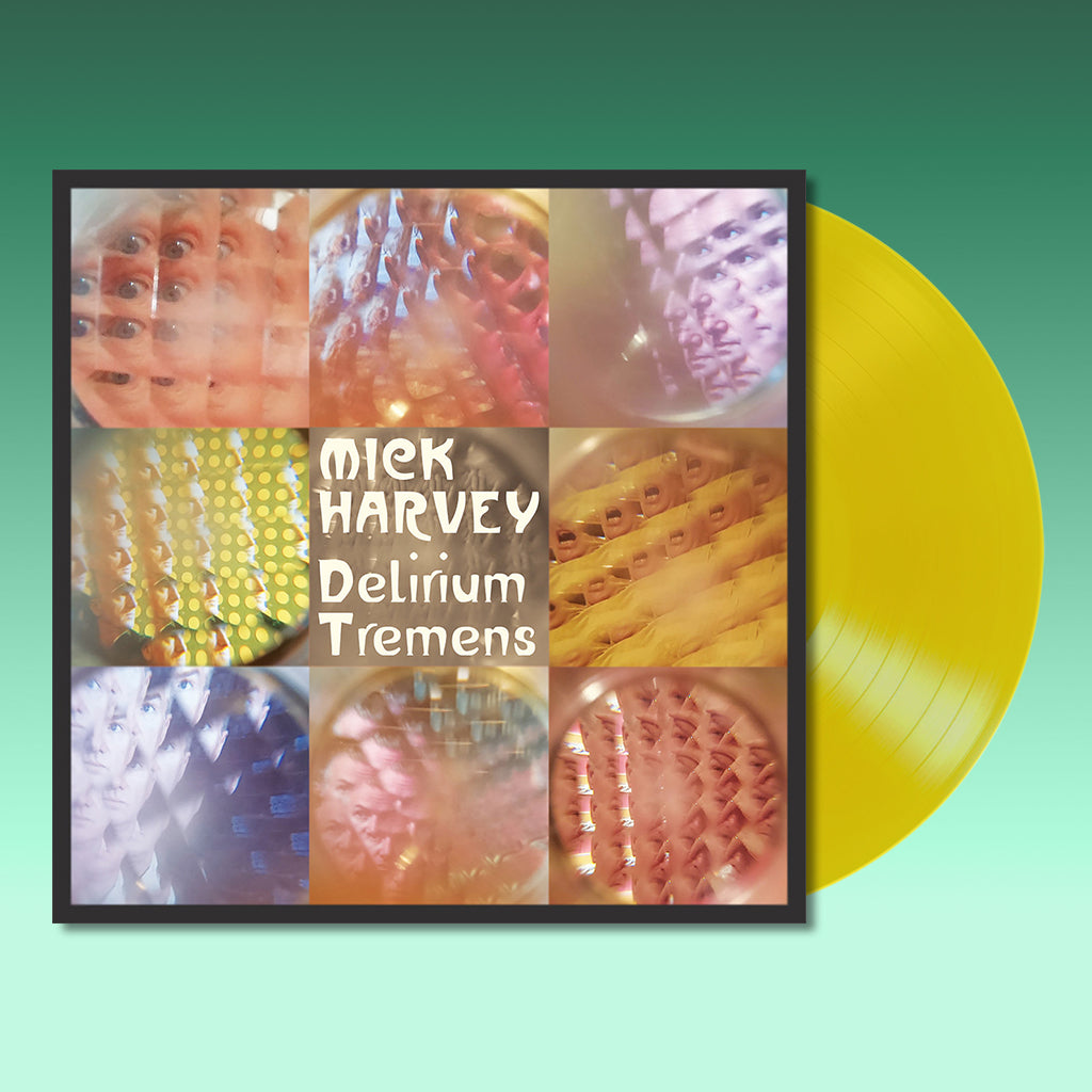 MICK HARVEY - Delirium Tremens (2023 Reissue) - LP - Transparent Yellow Vinyl