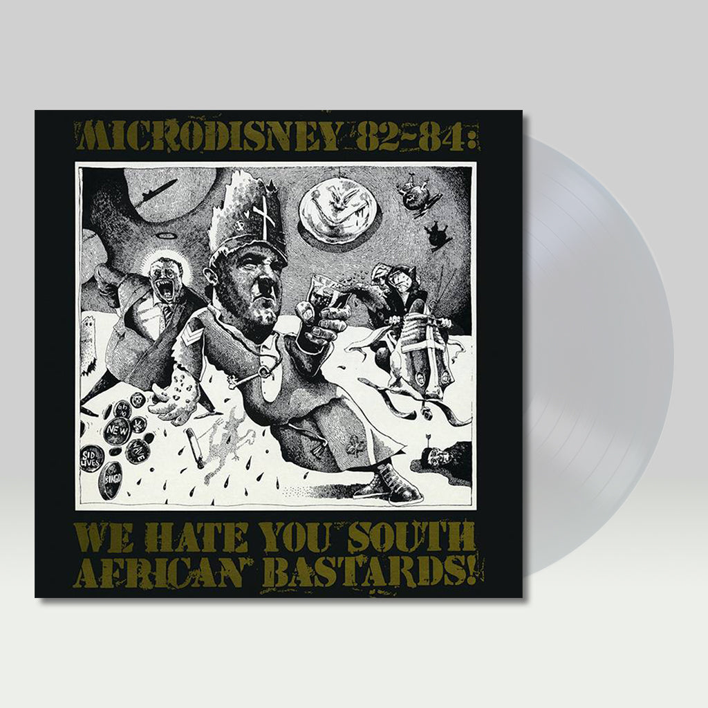 MICRODISNEY - 82-84: We Hate You South African Bastards! (2023 Reissue) - LP - Clear Vinyl