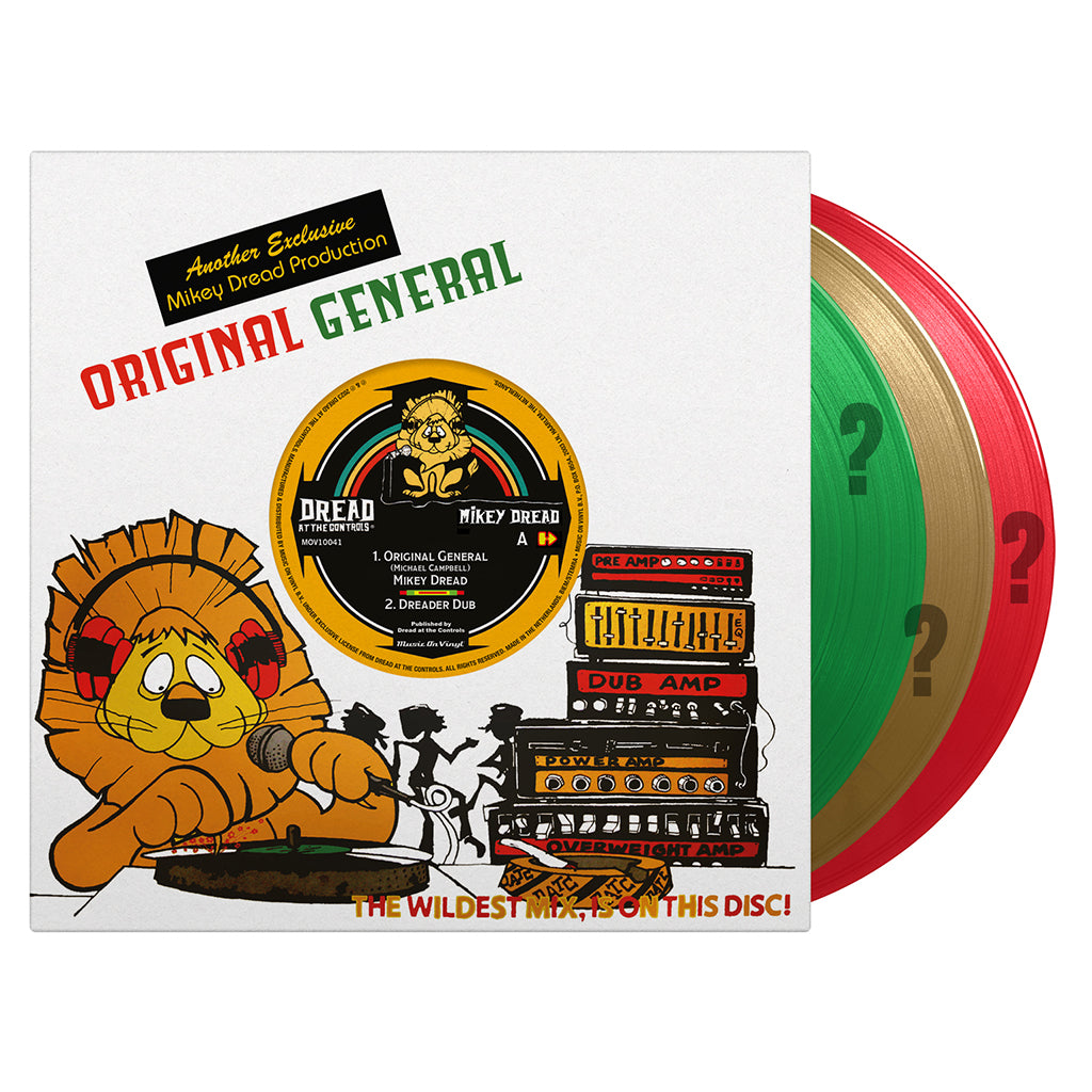 MIKEY DREAD / EDI FITZROY - Original General / Queen Of Harlesden - 10" - Random Red, Green or Gold 180g Vinyl [RSD23]