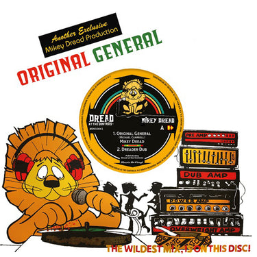 MIKEY DREAD / EDI FITZROY - Original General / Queen Of Harlesden - 10" - Random Red, Green or Gold 180g Vinyl [RSD23]