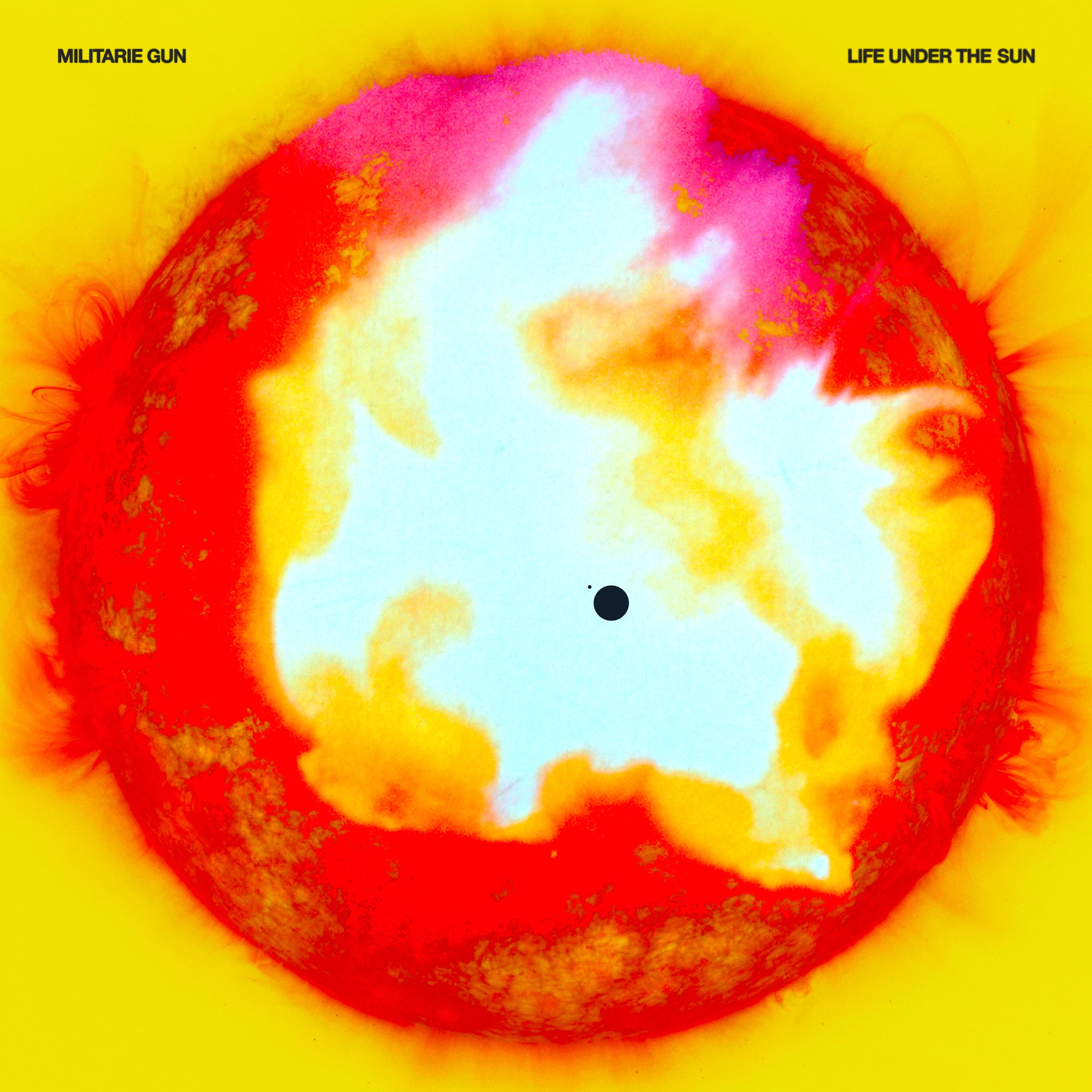 MILITARIE GUN - Life Under The Sun - 10" White with Yellow and Red Splatter Vinyl  [RSD 2024]
